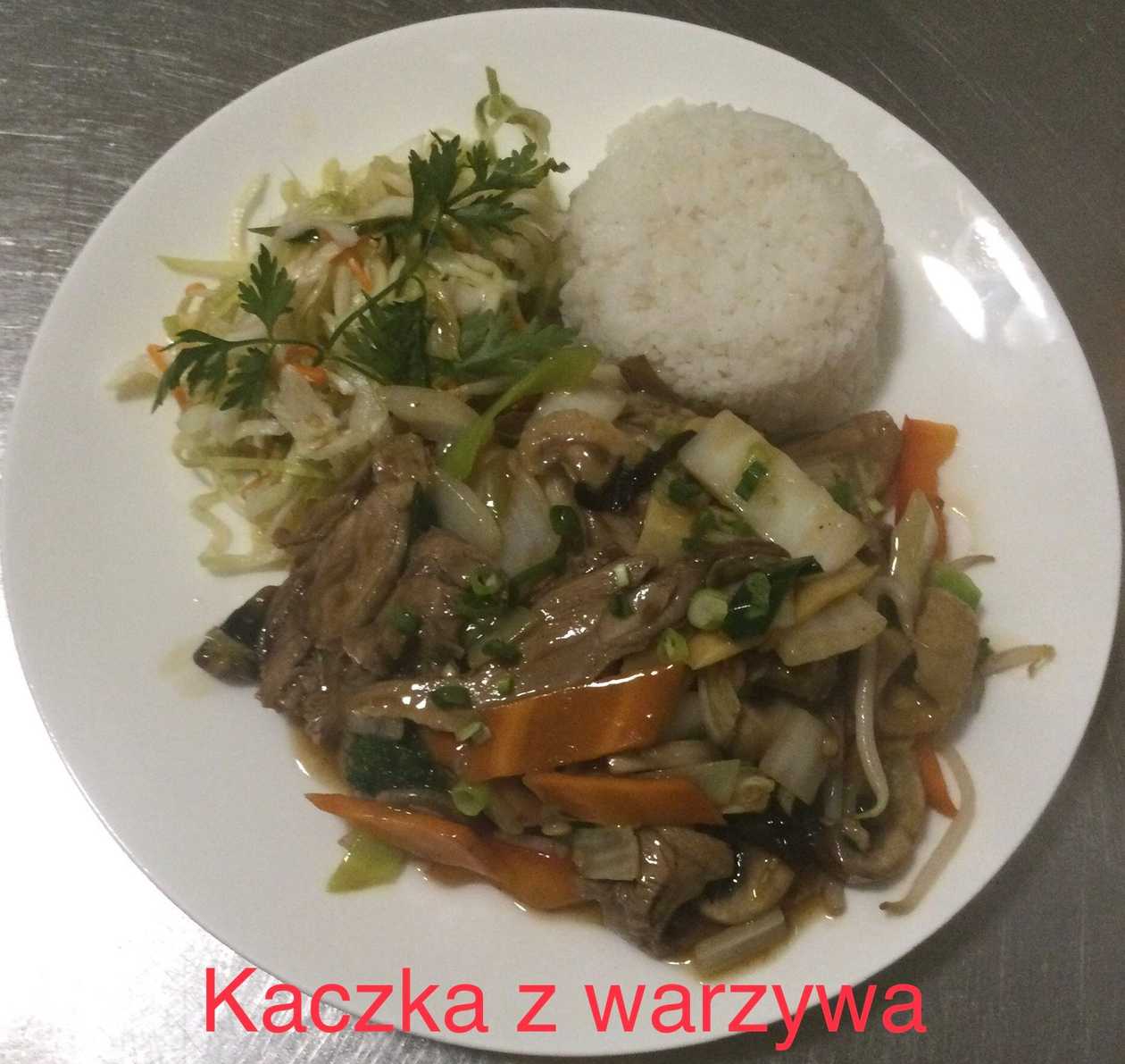 Kaczka z Warzywami (pikantna)