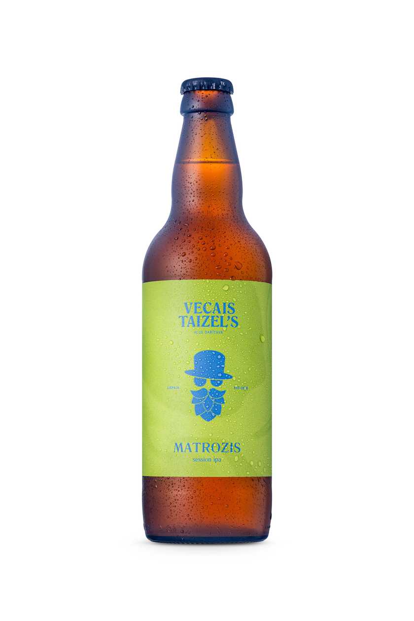 Vecais Taizels Matrozis Beer, Session IPA 4,5%, 0.5 l