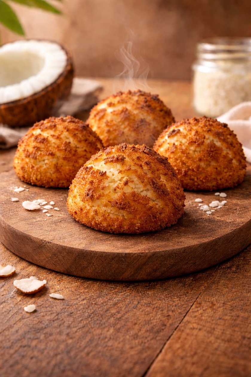 Комбо кокосовых шариков 4 шт. (Без лактозы • Без глютена)