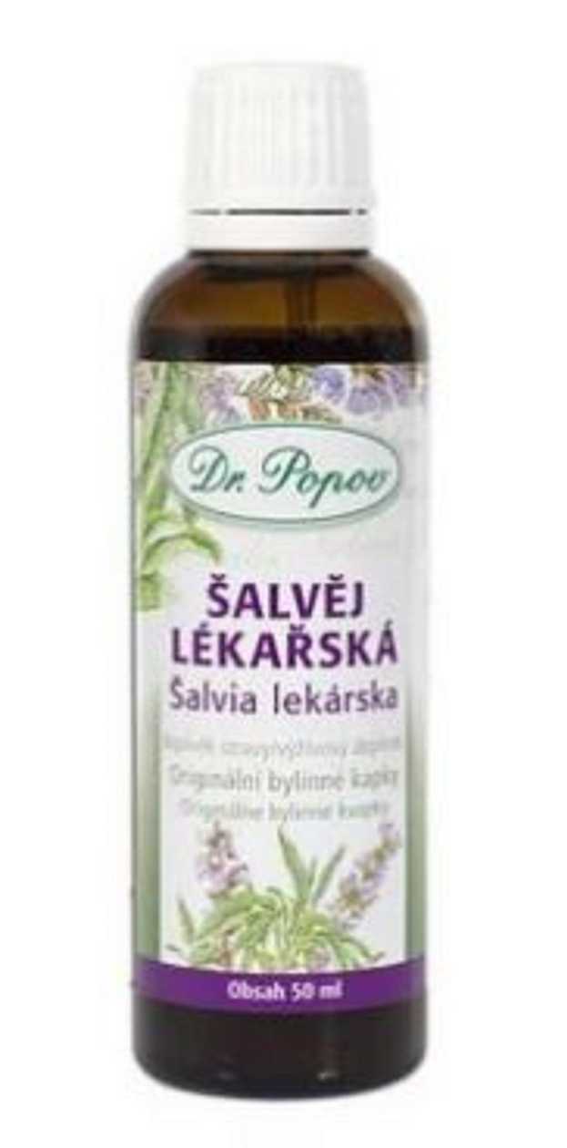 Dr. Popov Herbal Drops Sage 50ml