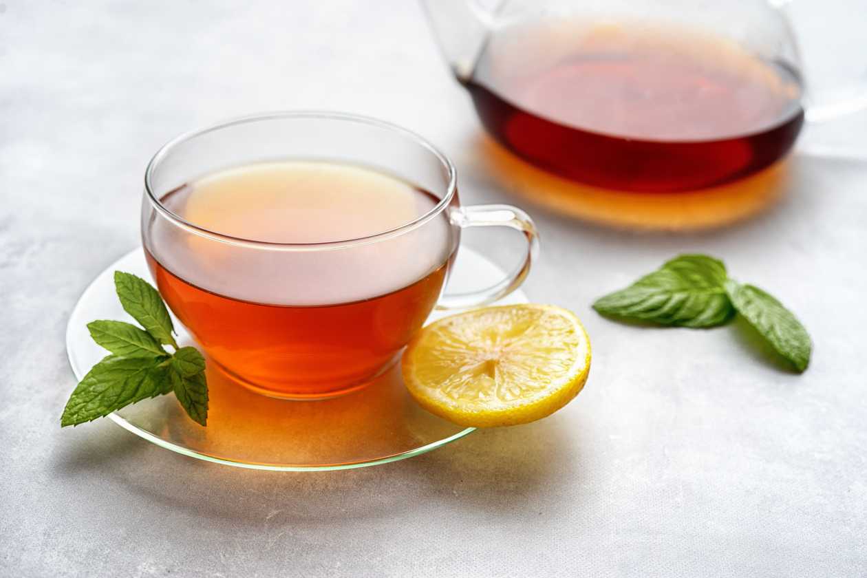 Hemp Lemon and Raspberry Tea