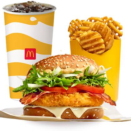 Big Tasty Chicken Bacon Meal (Large)