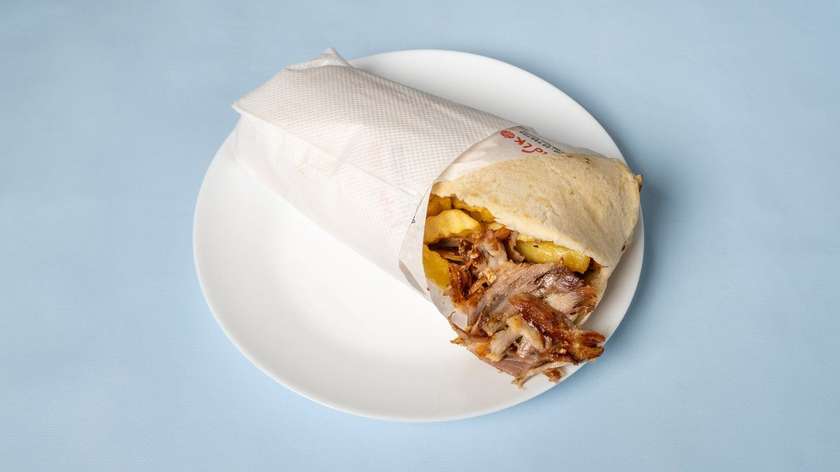 Pork Gyros Cypriot Pita