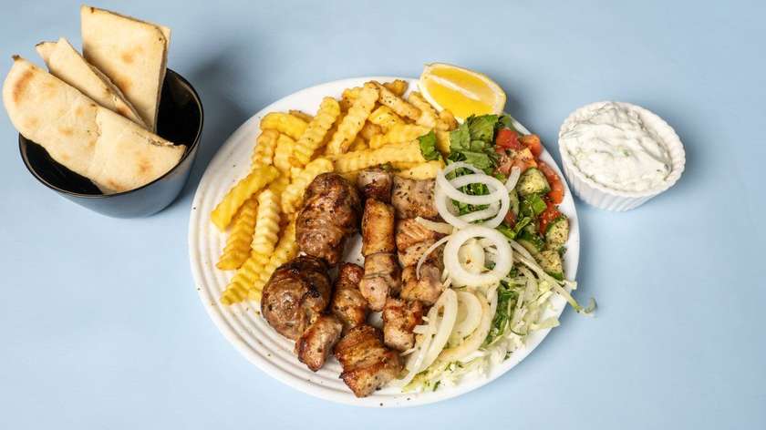 Chicken & Sheftalia Portion