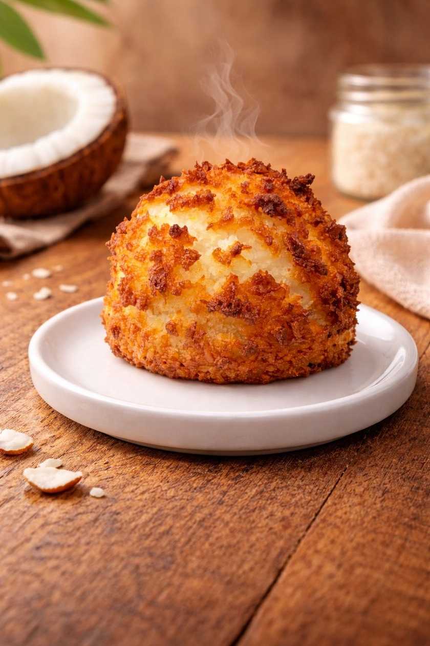 Кокосовый шарик (Без глютена и лактозы)