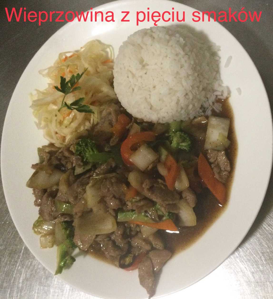 Wieprzowina Pięciu Smaków
