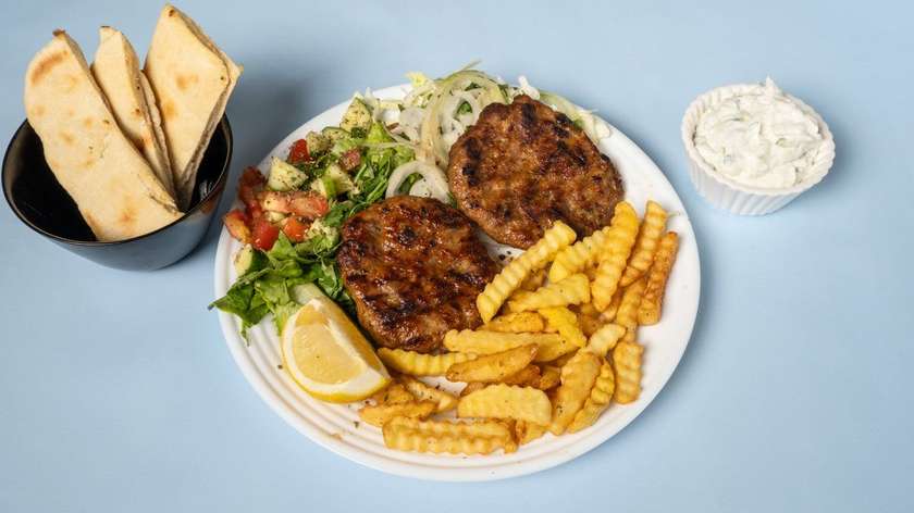 Thessaloniki Burger Portion