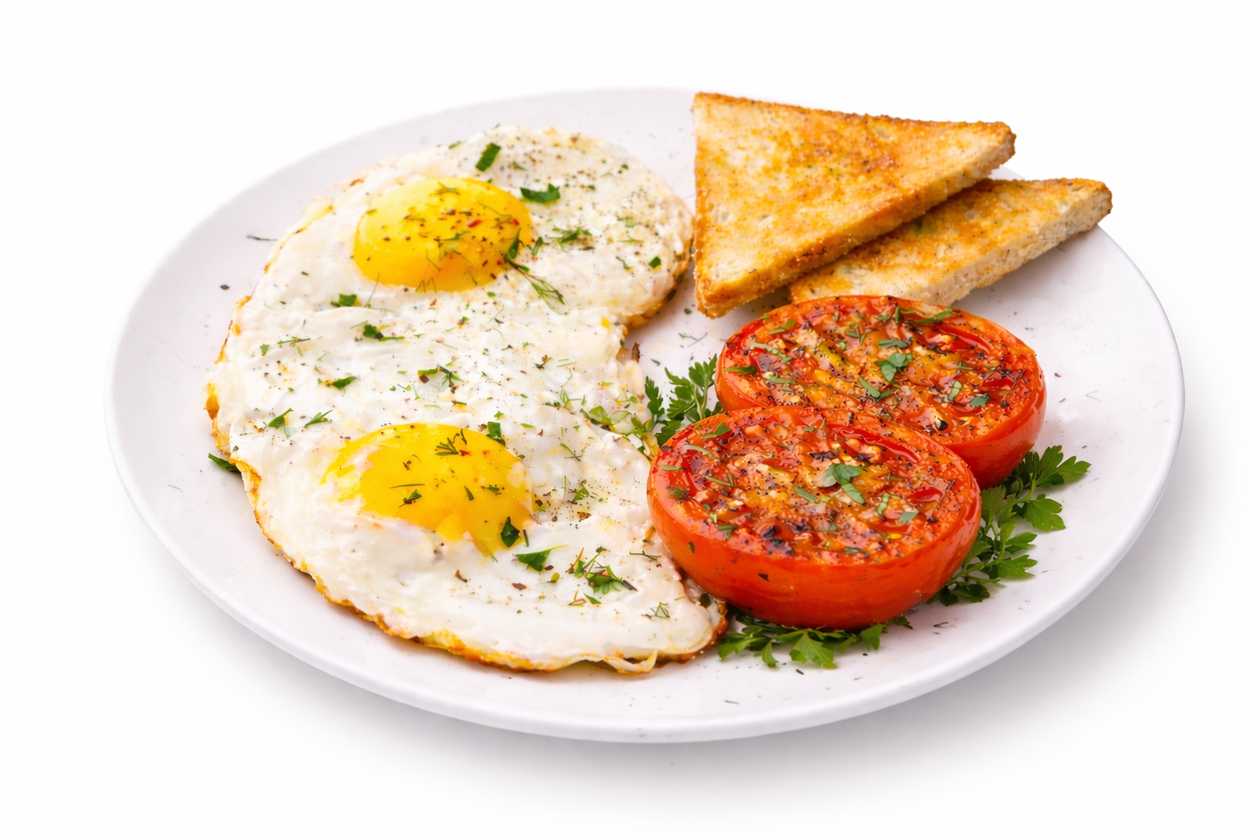 Fried eggs