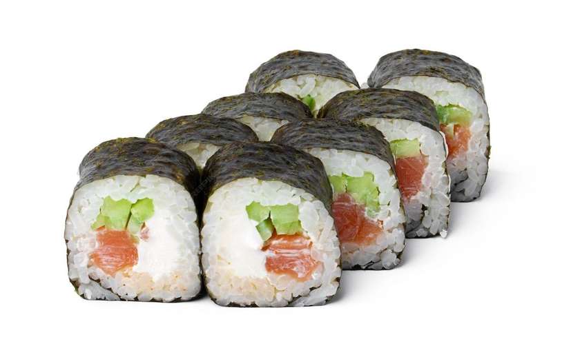 Cheese Maki Sake/Cucumber (8ks)