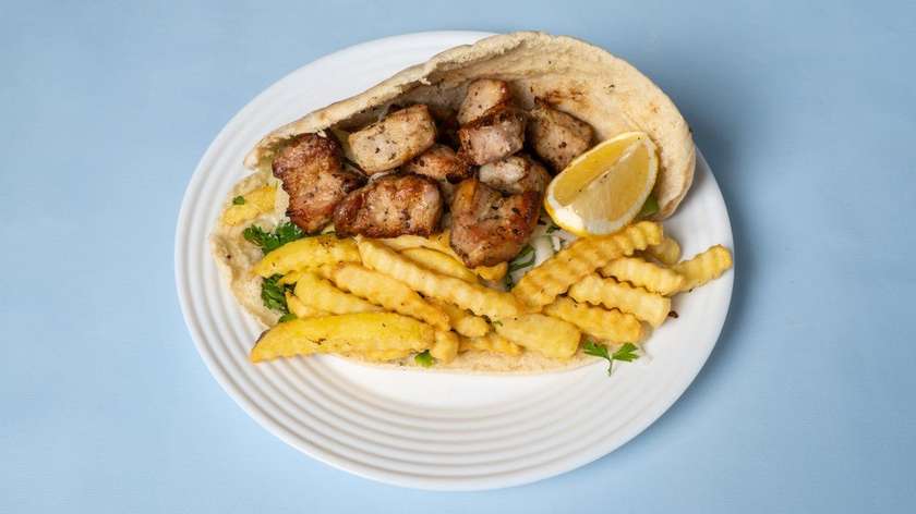 Chicken & Bacon Cypriot Pita