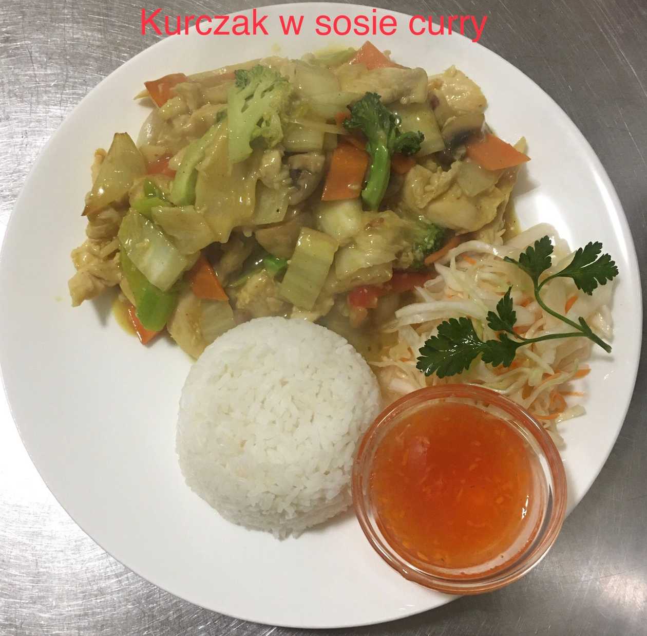 Kurczak w Sosie Curry