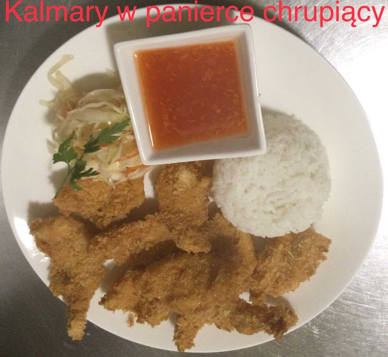 Kalmary w Panierce Chrupiące