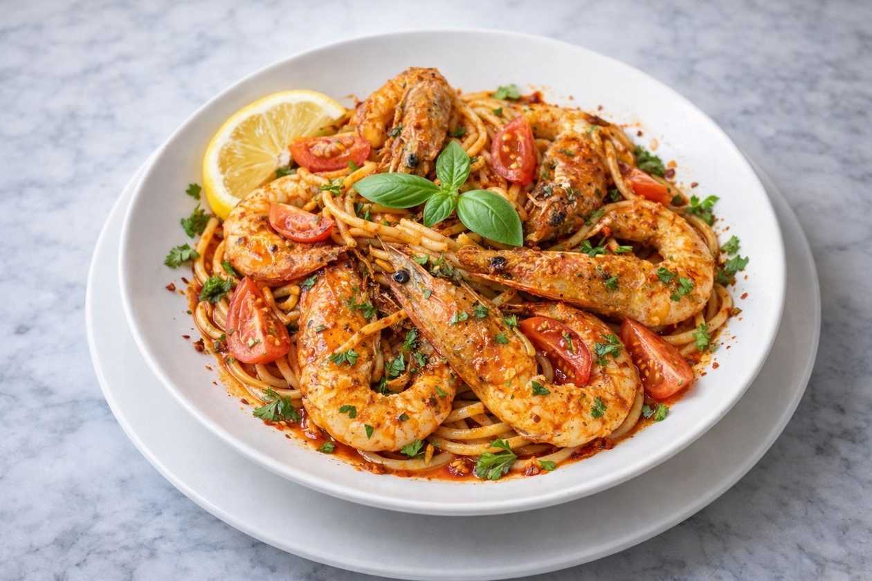 Shrimp Spaghetti