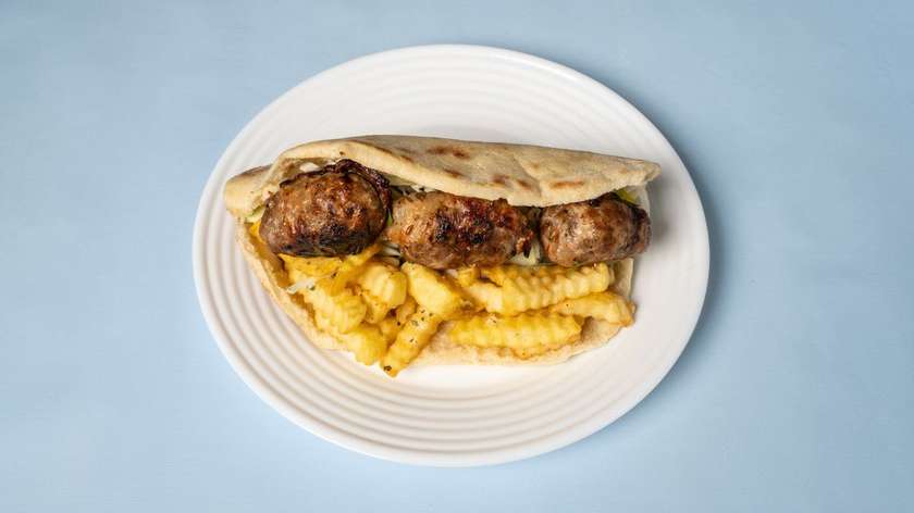 Sheftalia Cypriot Pita