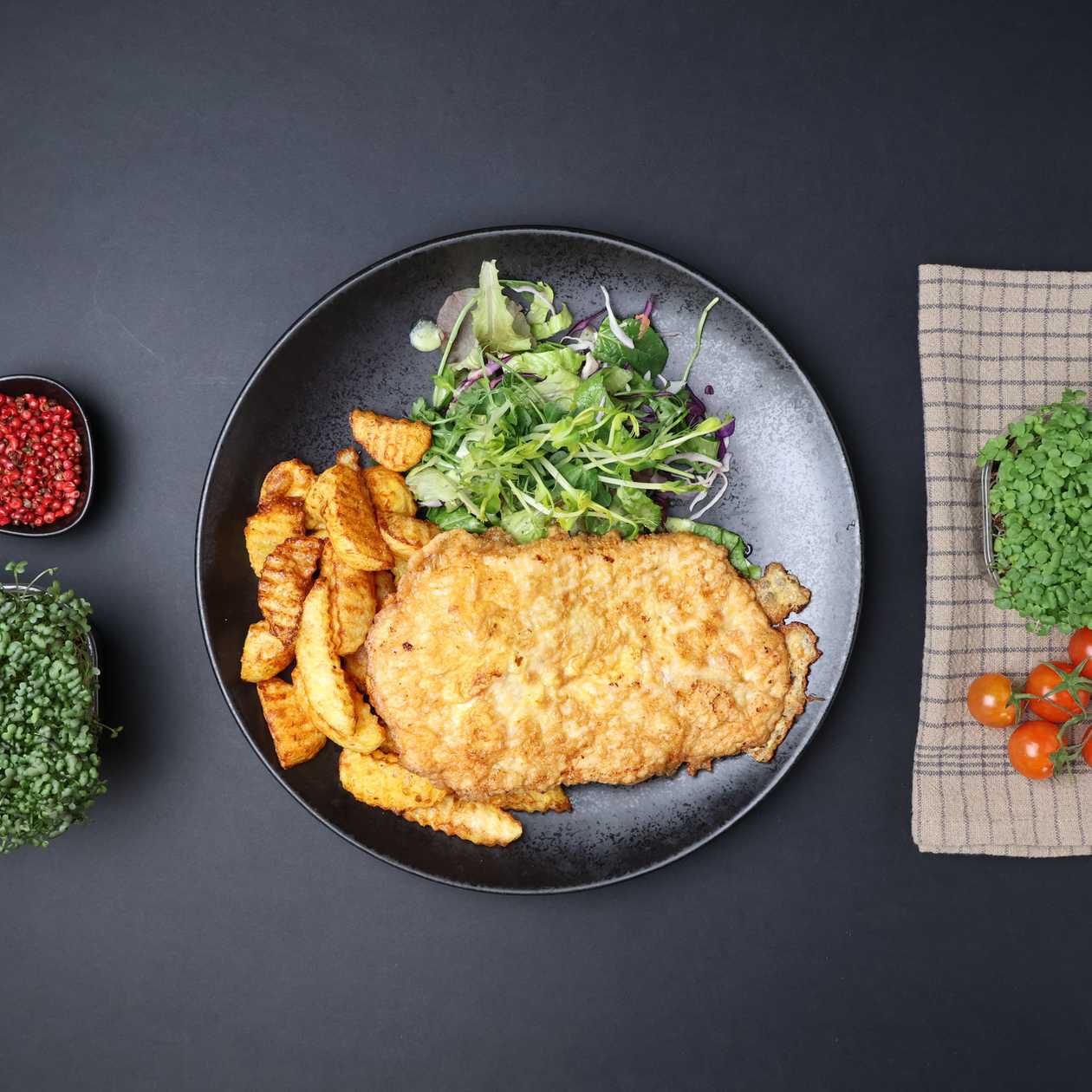 Fried chicken breast