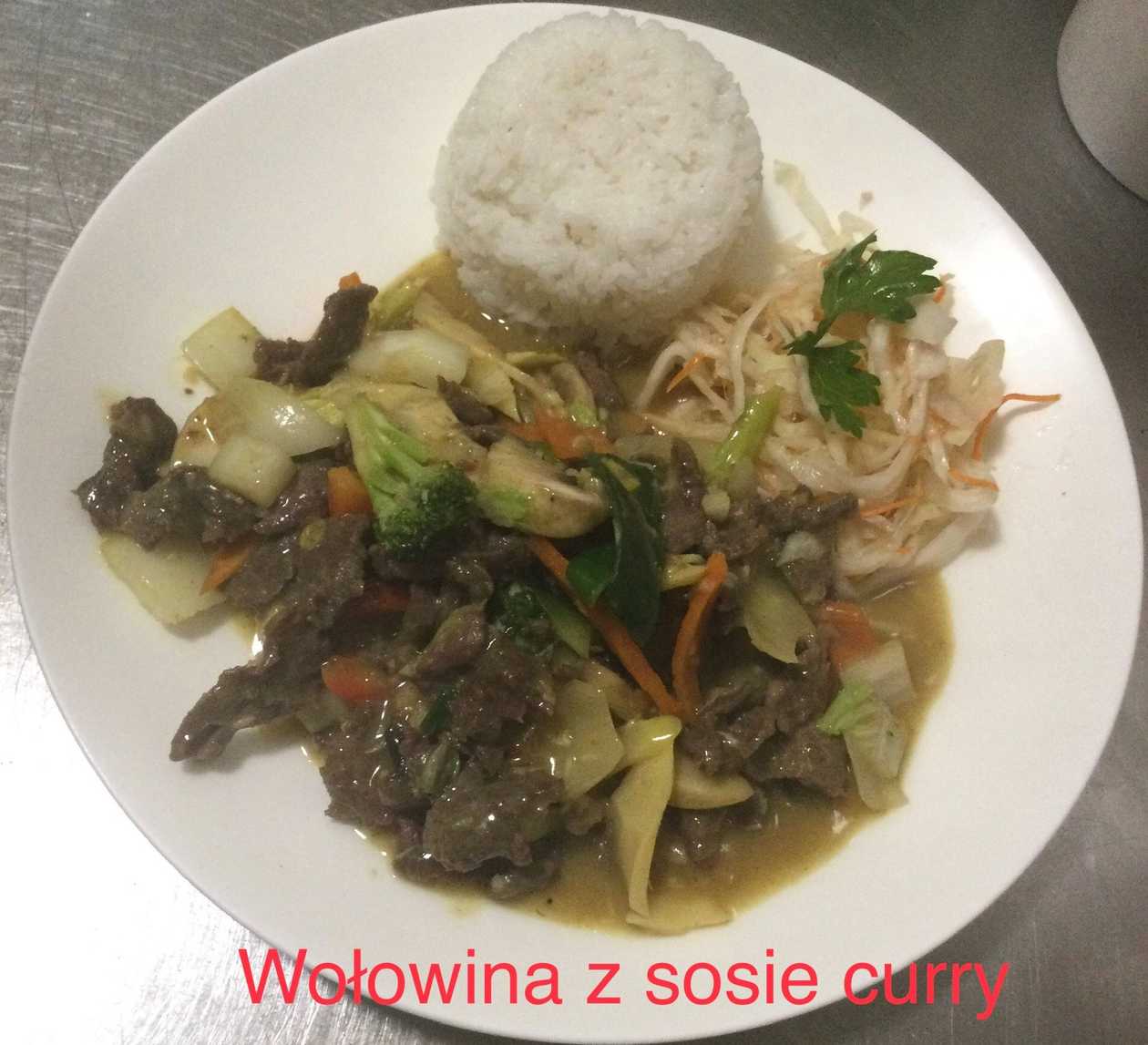 Wołowina w Sosie Curry