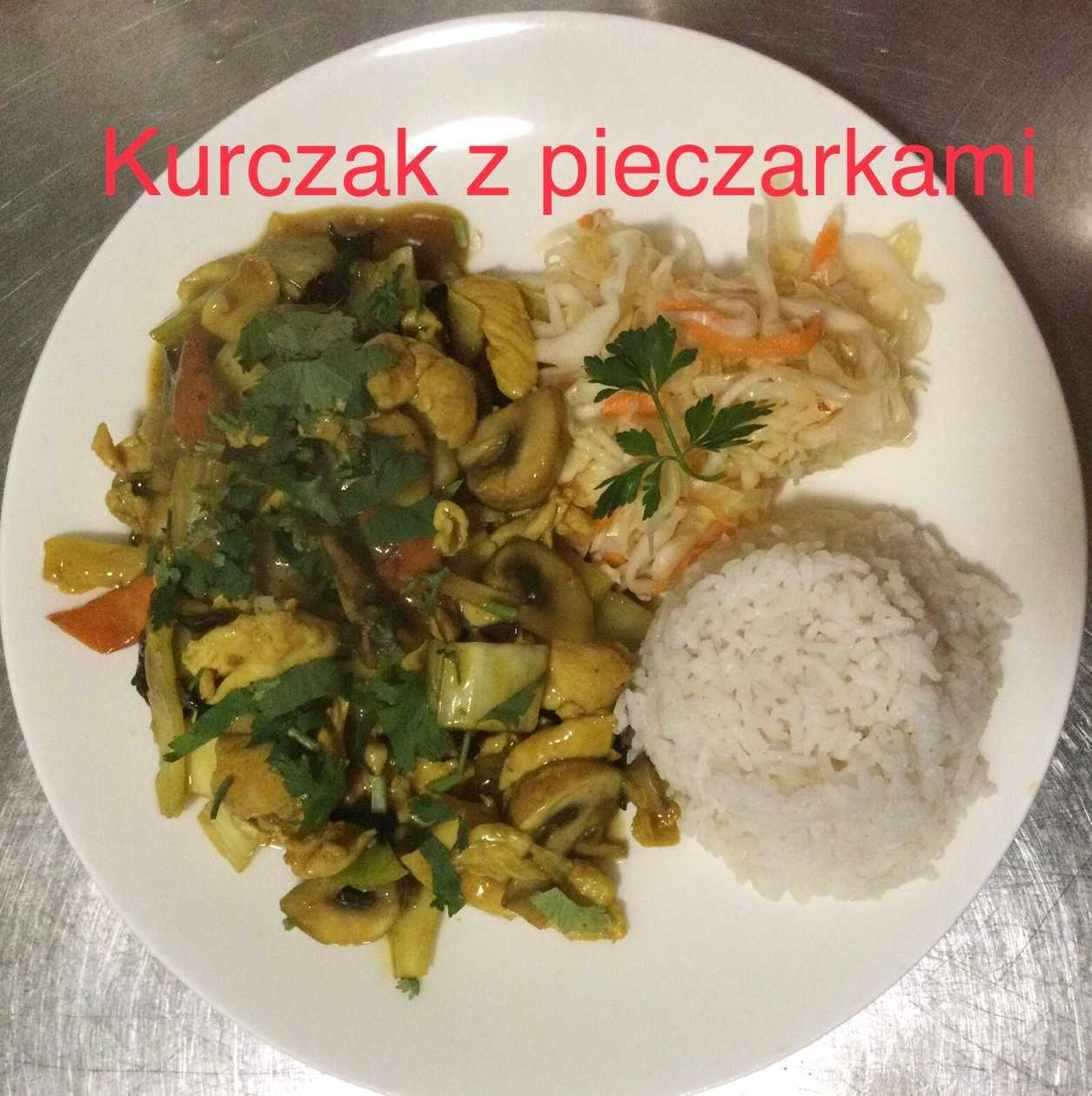 Kurczak z Pieczarkami