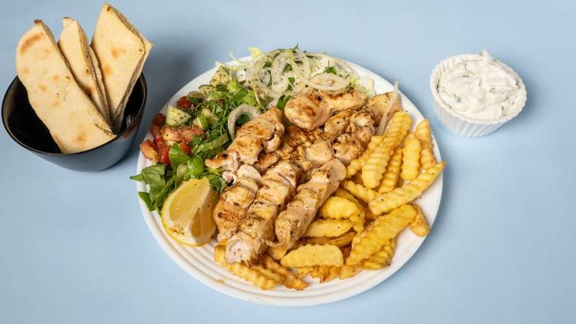 Chicken Souvlaki Portion