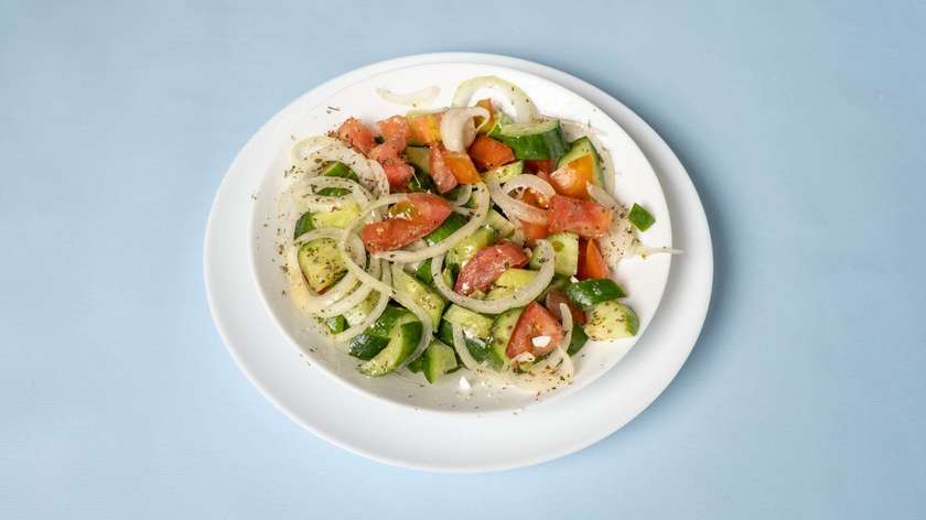 Cucumber & Tomato Salad