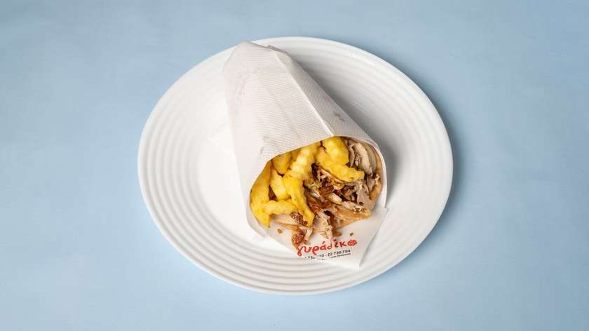 Chicken Gyros Greek Pita