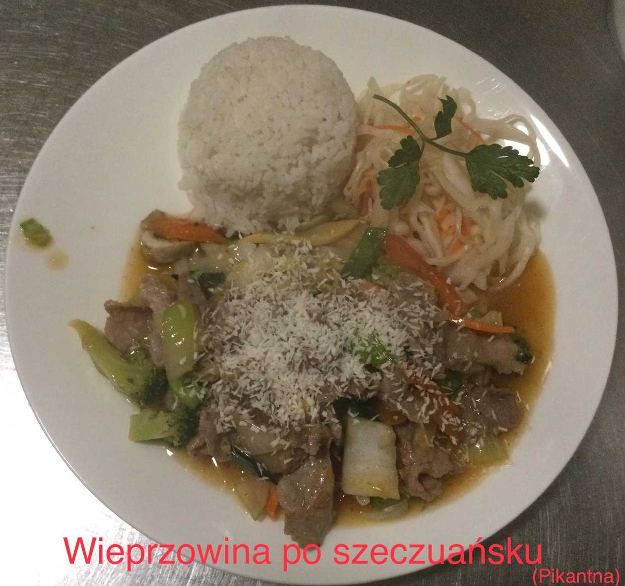 Wieprzowina po Seczuańsku