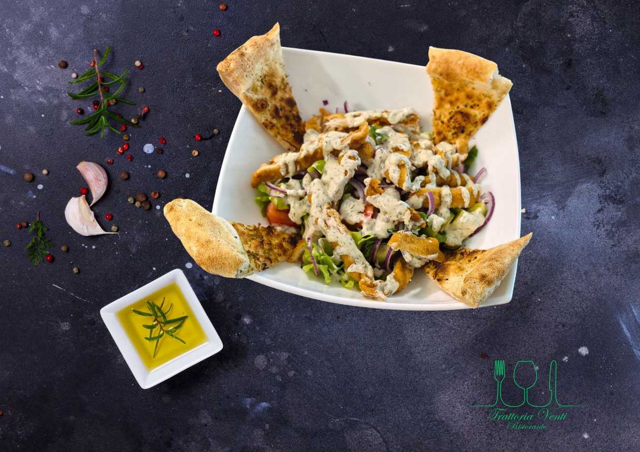 Insalata paesano  cu focaccia 350g