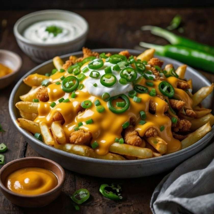 Loaded fries Crispy