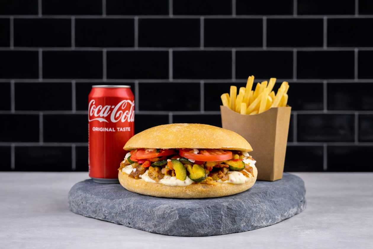 Focaccia Kebab - Grilled Set