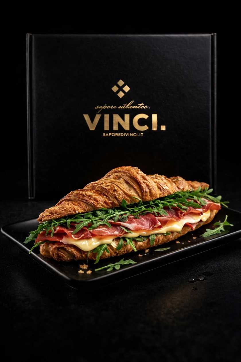 Croissant Cinque Cereali Serrano & Rucola