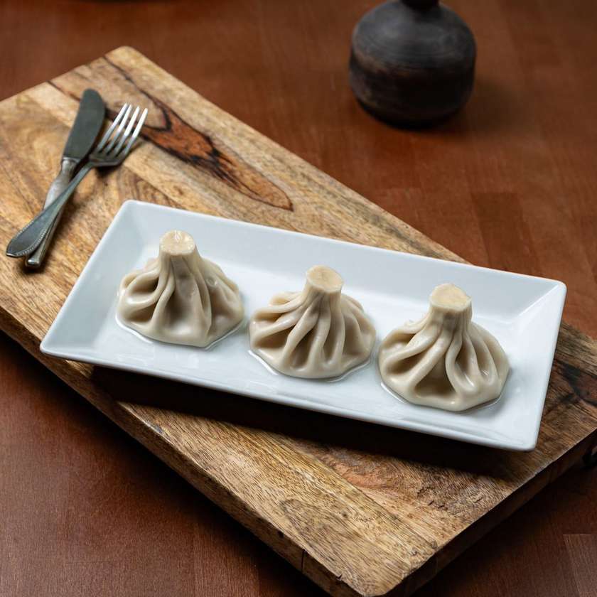 Chinkali z Ziołami i Mięsem