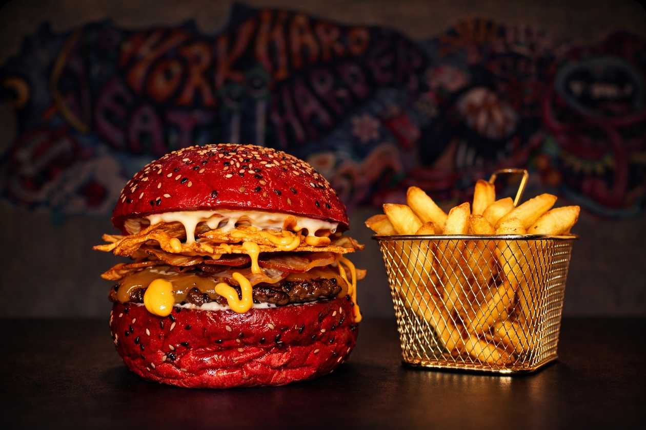 DORITOS Burger Menu