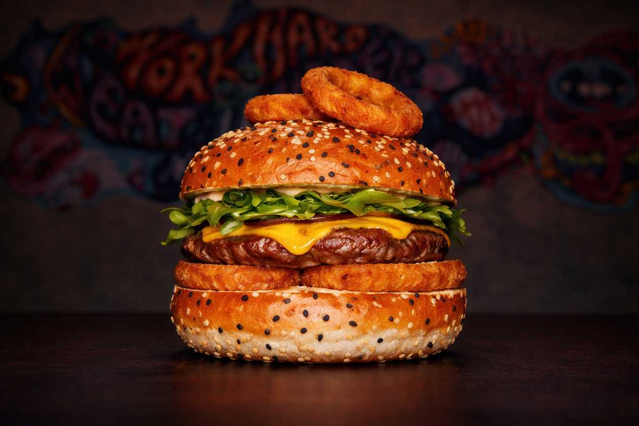 Onion Rings Burger
