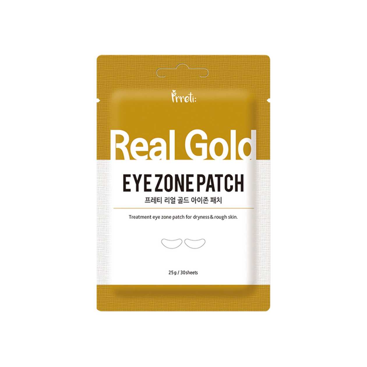 Prreti Real Gold Eye Zone Patch, 30tk