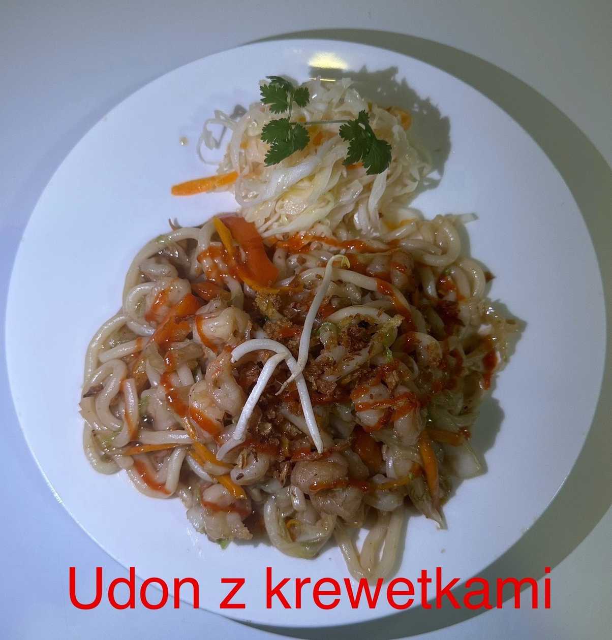 UDON z Krewetkami