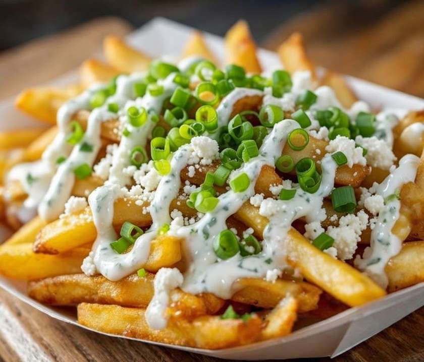 Loaded fries Veggie