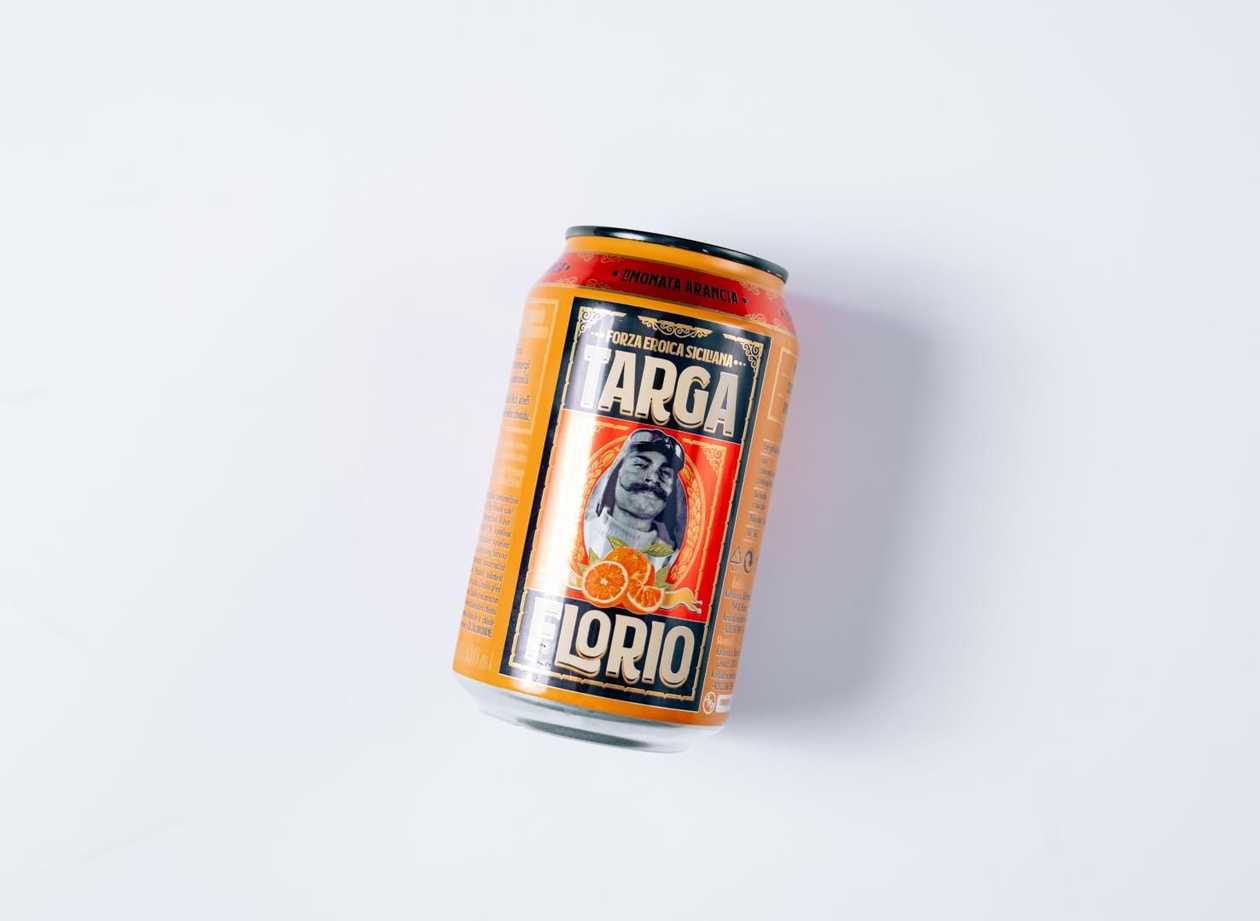 Targa Florio pomeranč 0,33l