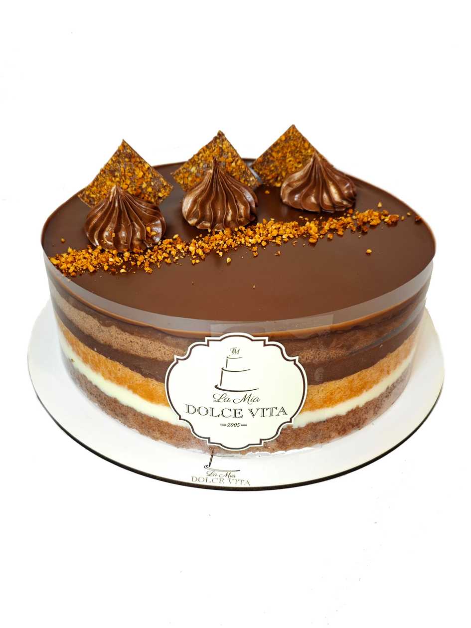 ტორტი  ნუთელა 14  ნაჭრიანი