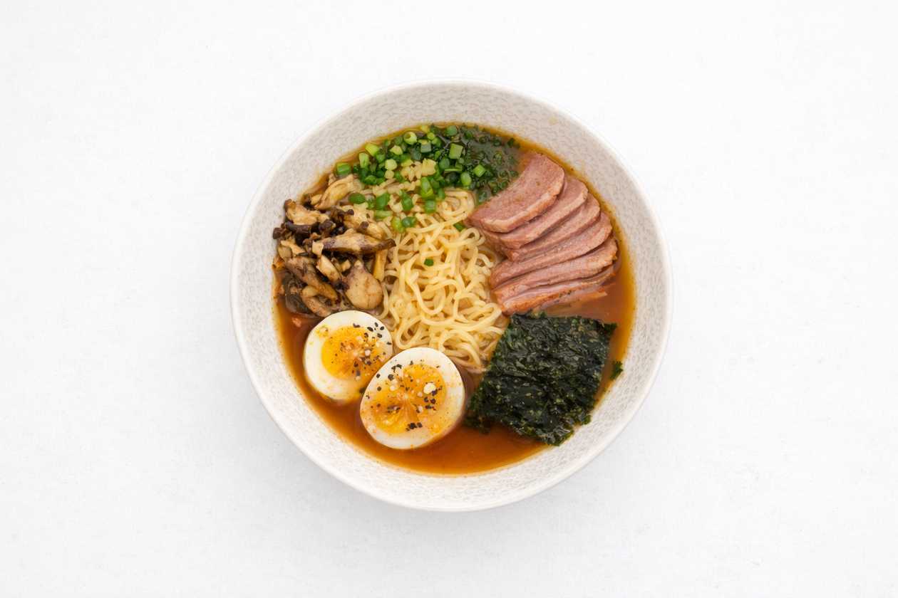 Ramen s hovädzím mäsom