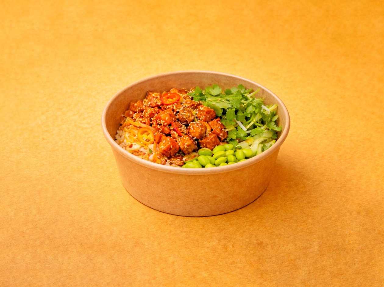 Tofu Koreański Rice Bowl