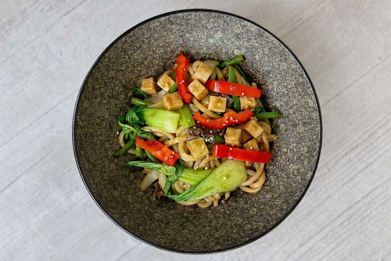 Udon Xao Tofu