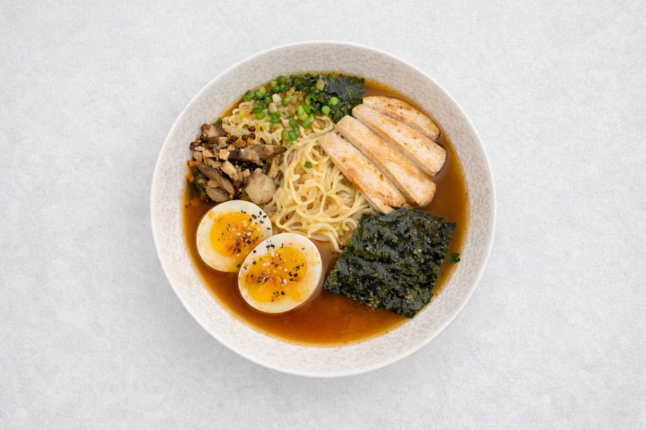 Ramen s kuracím mäsom