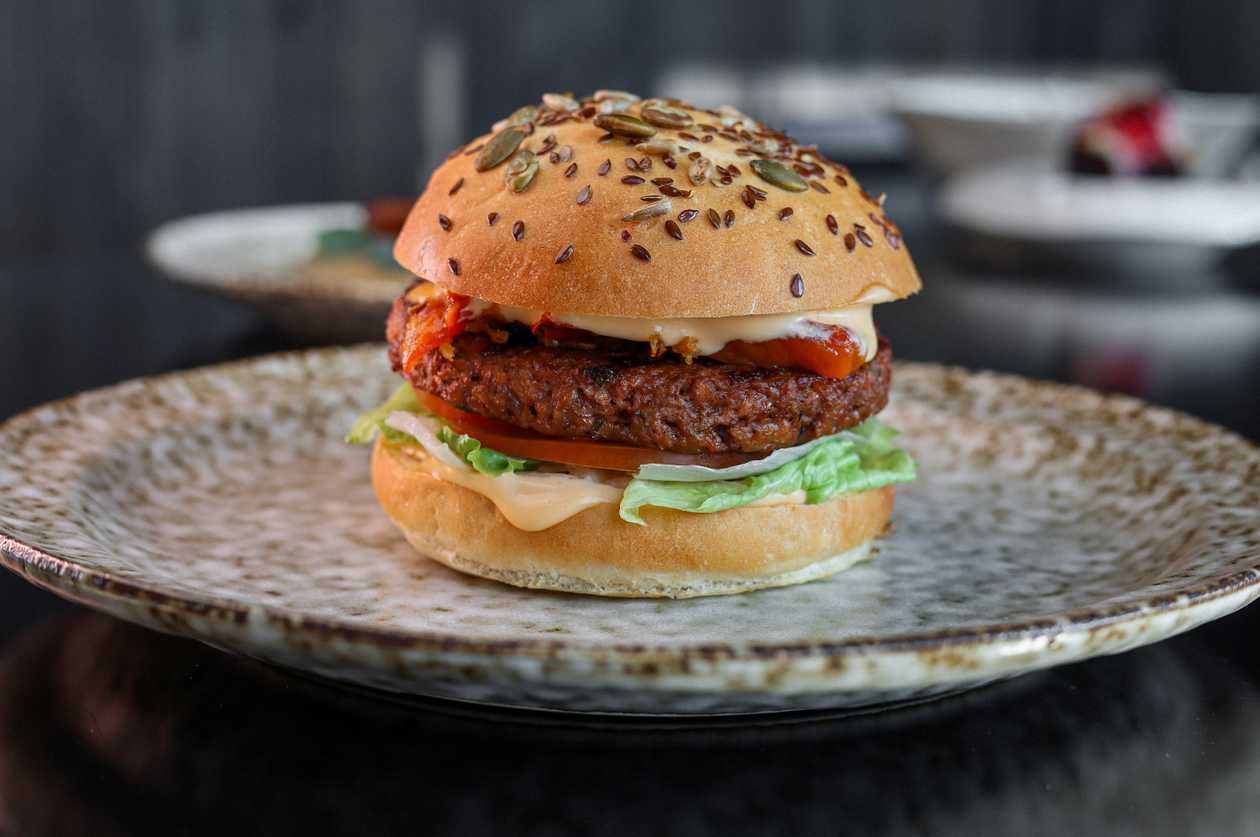 Веганський бургер