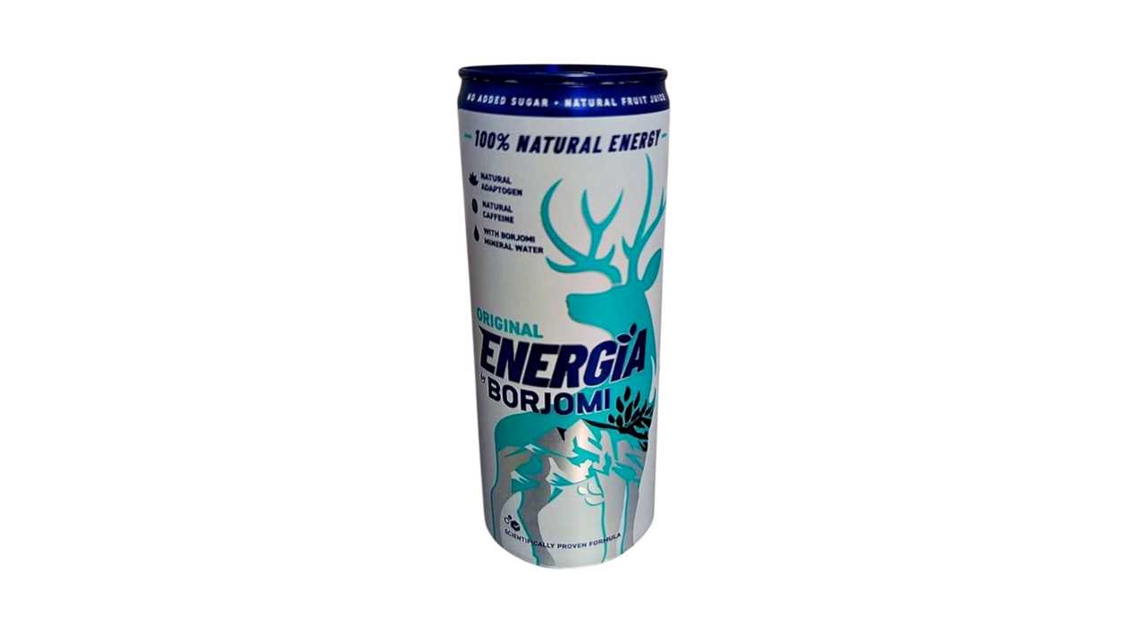 Energy Borjomi 0.24 can original