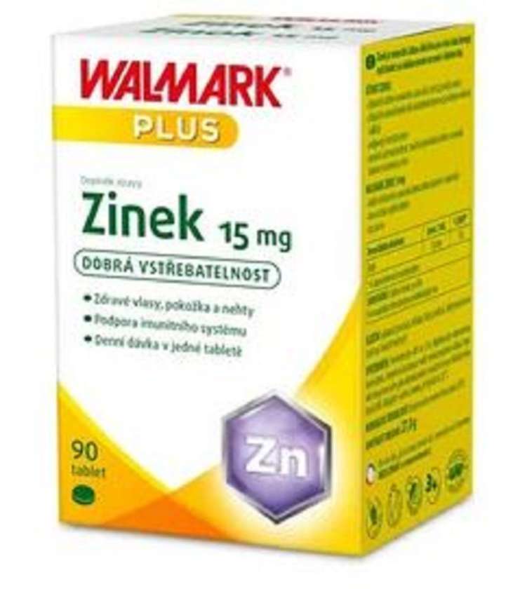 Walmark Zinc 15mg 90 tablets