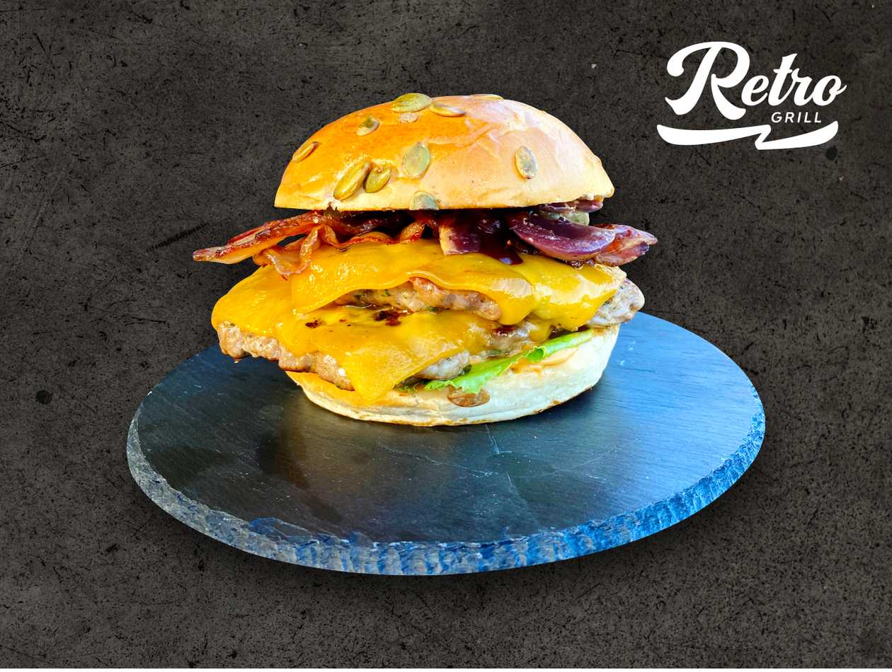 Meniu Dublu Cheeseburger