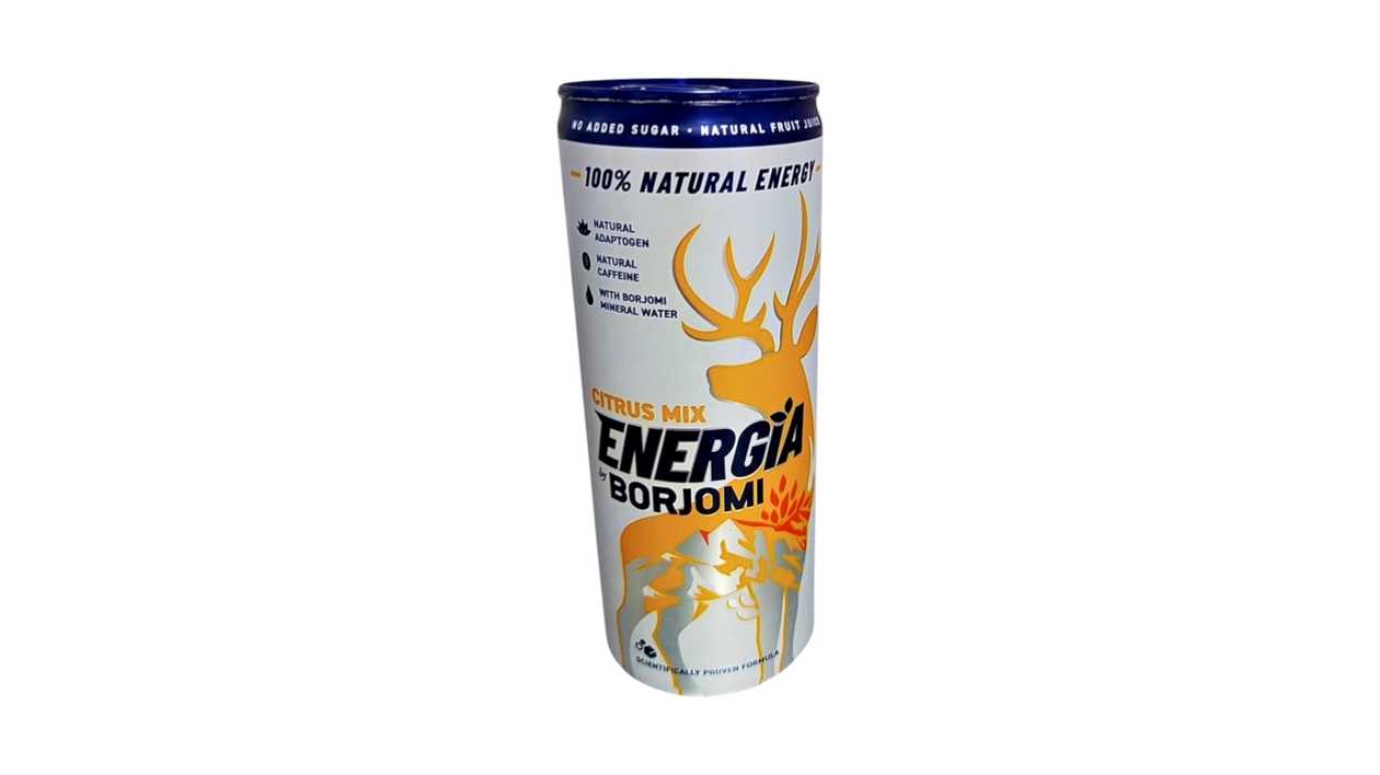 Energy Borjomi 0.24 can citrus mix