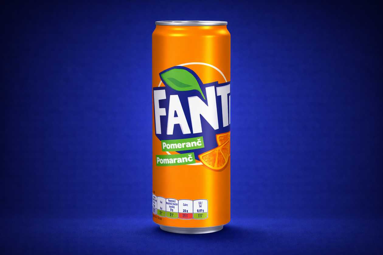Fanta - pomeranč 0,33l