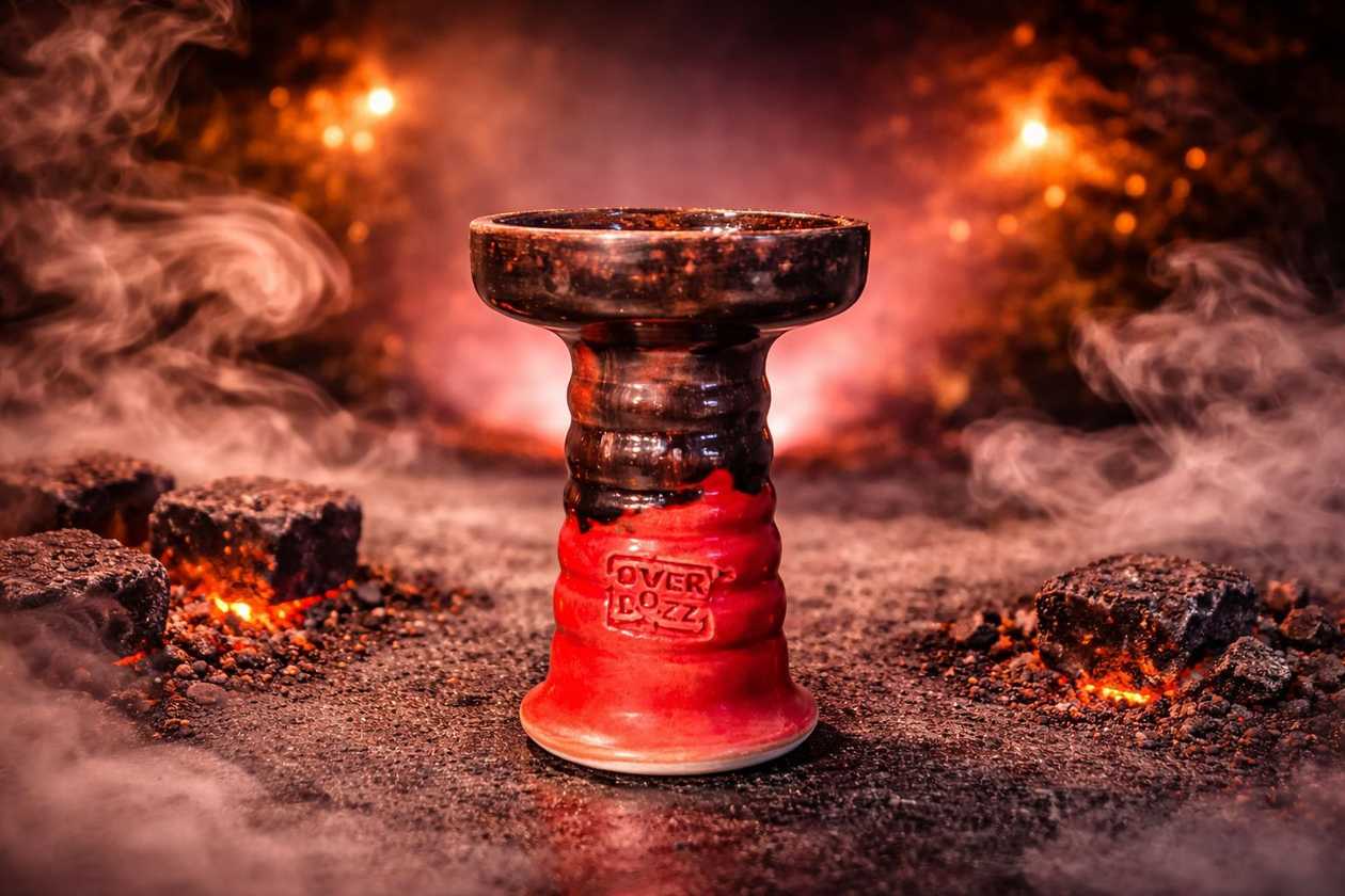 Overdozz Qəlyan Çaskası (Phunnel / Classic) Qırmızı-Şabalıdı