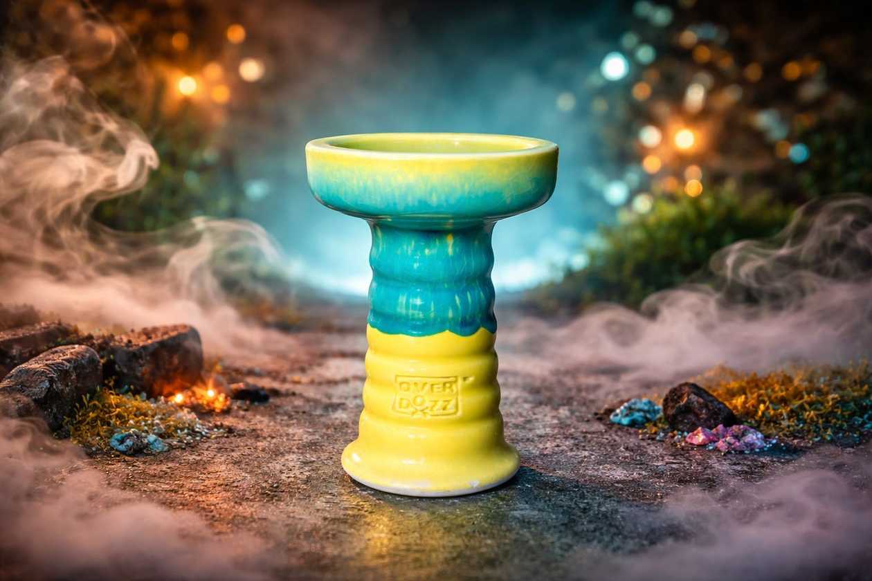 Overdozz Qəlyan Çaskası (Phunnel / Classic) Sarı-Mavi