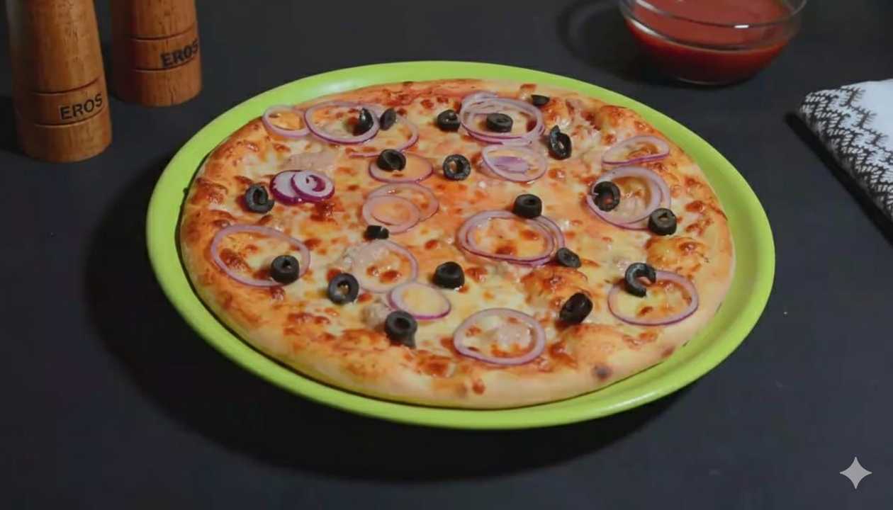 Pizza tonno e cipolla 32cm